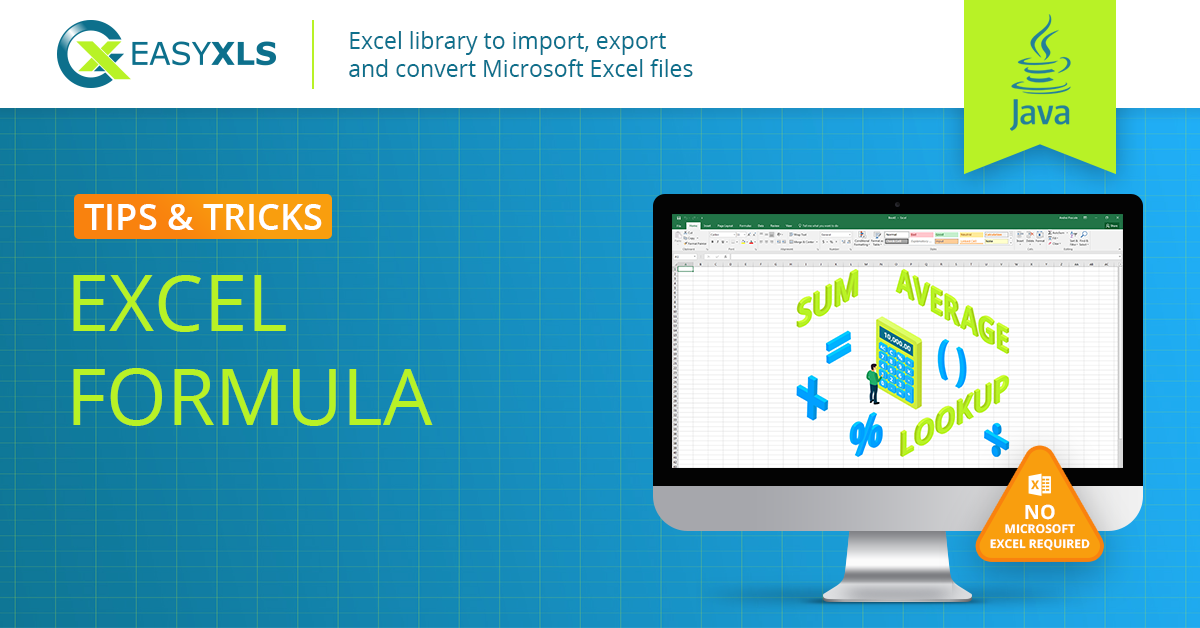 easyXLS export excel formula java