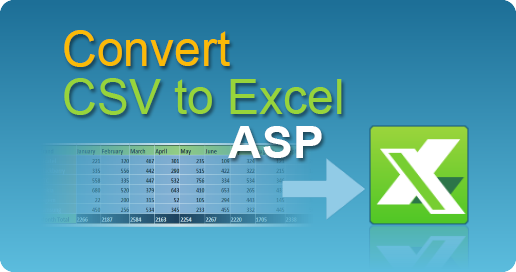 easyXLS convert csv excel asp