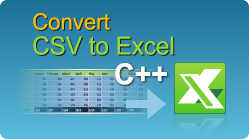 easyXLS convert csv excel c++