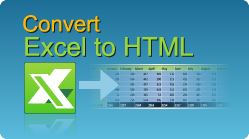 easyxls convert excel html