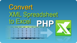 easyXLS convert xml spreadsheet excel php