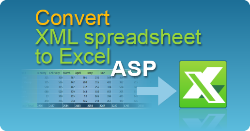 easyXLS convert xml spreadsheet excel asp