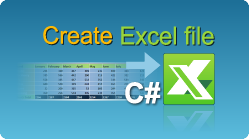 Create Excel file in C#