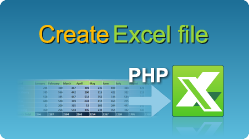 excel export file php