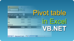 easyXLS export excel pivot table vbnet