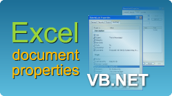 easyXLS export excel document summary information Properties vbnet