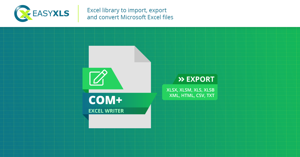 easyXLS excel export write php asp c++ vbs vb6