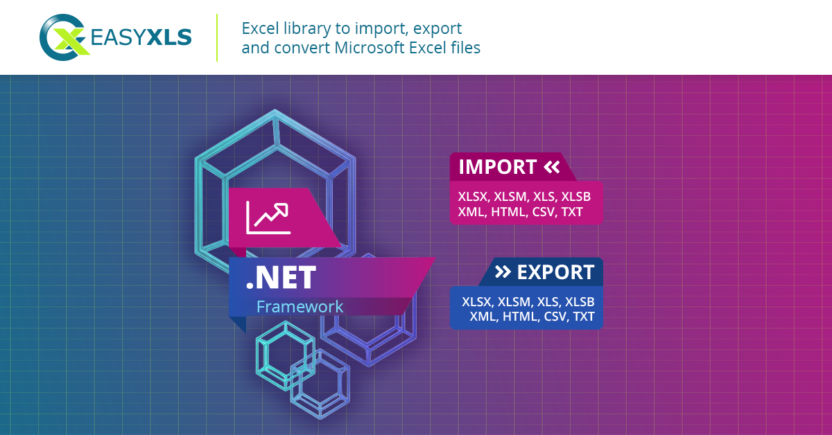 easyXLS excel export import convert .net