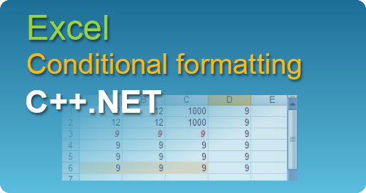 easyXLS excel conditional formatting export cppnet