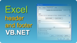 easyXLS export excel footer header vbnet