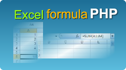 easyxls export excel formula php