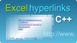 easyXLS excel hyperlink c++