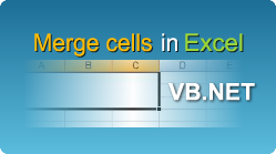 easyXLS export excel merge cells vbnet