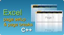 easyXLS excel print area page orientation c++