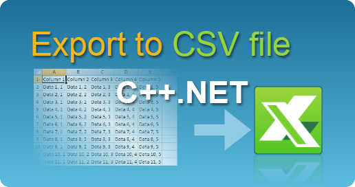 easyXLS excel csv export cppnet