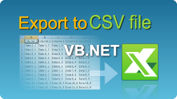 easyXLS export excel csv vbnet