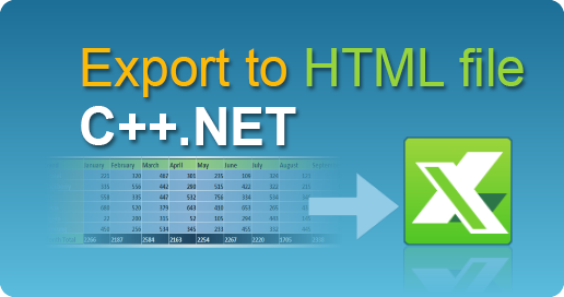 easyXLS excel html export cppnet