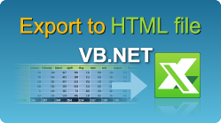 easyXLS export excel html vbnet