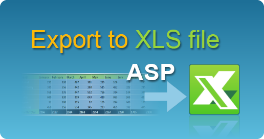 easyXLS export excel xls asp
