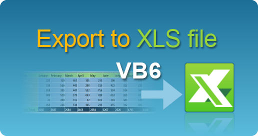 easyXLS excel export xls vb6