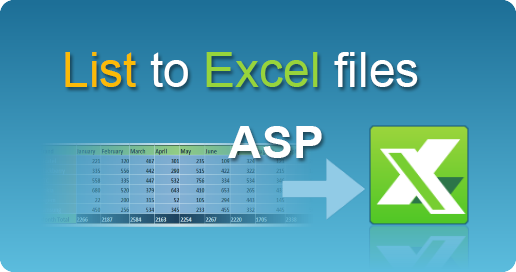 easyXLS export list excel asp