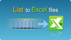Export list to Excel