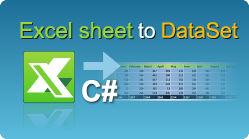 Import Excel sheet to DataSet in C#