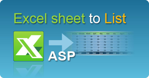 easyXLS import excel sheet list asp