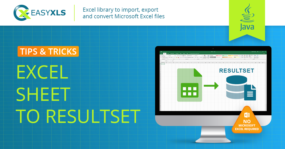 easyXLS import excel sheet resultset java