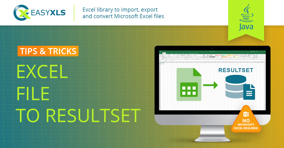 easyXLS import excel resultset java