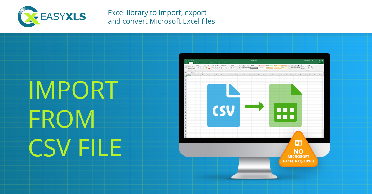 easyXLS excel import csv c# vb.net java