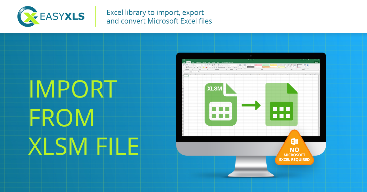 easyXLS excel import xlsm c# vb.net java