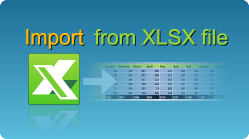 Import data from XLSX file in C#, VB.NET, Java, PHP, C++