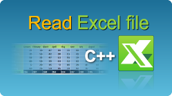 excel read import xls c++